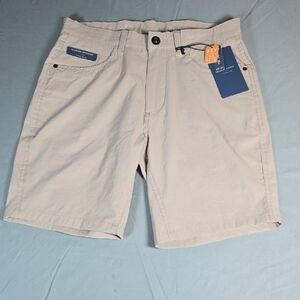 Desert Dunes Men Shorts Nylon Stretch UPF 35+ /Water Resistant Khaki Size 30